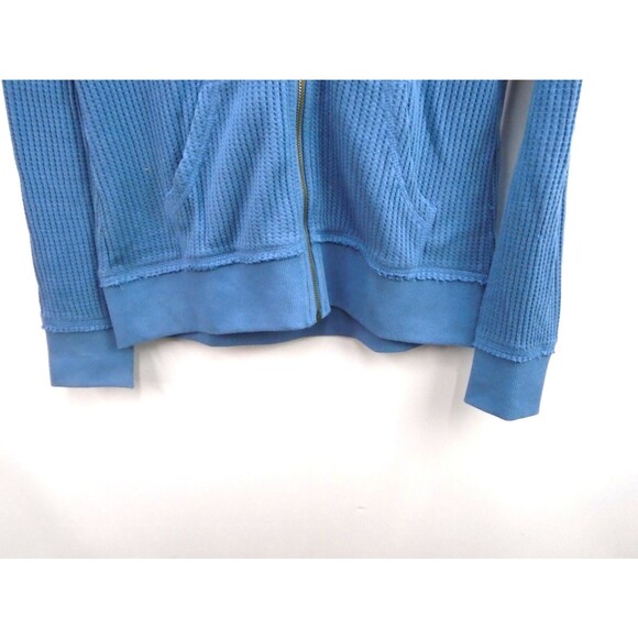 GEAR FOR SPORTS Women’s Waffle Hoodie Size M US Army Full Zip Blue - Picture 6 of 8